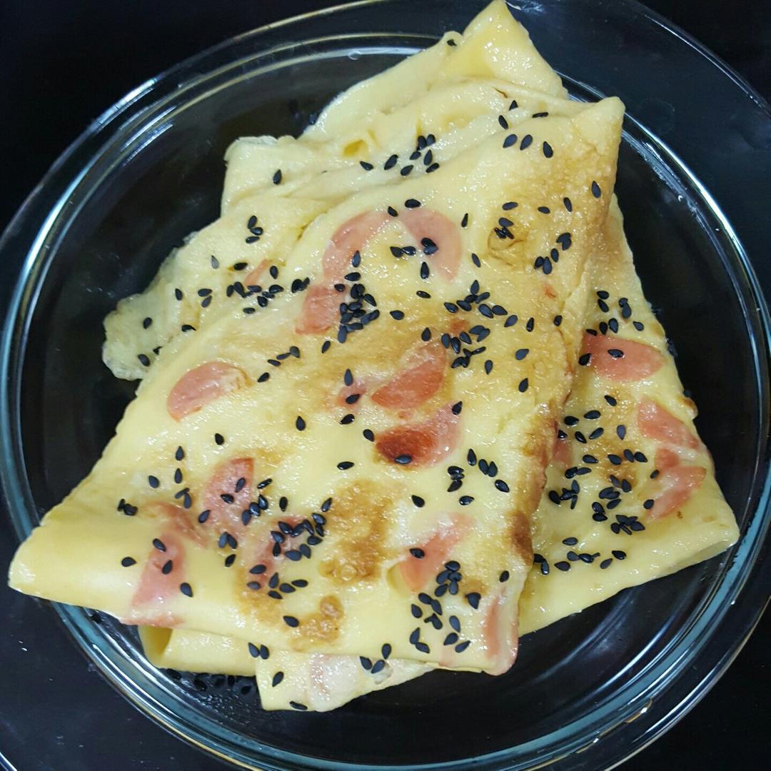 葱花鸡蛋饼