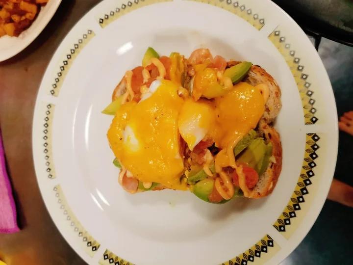 完胜咖啡店的brunch(班尼迪克蛋)