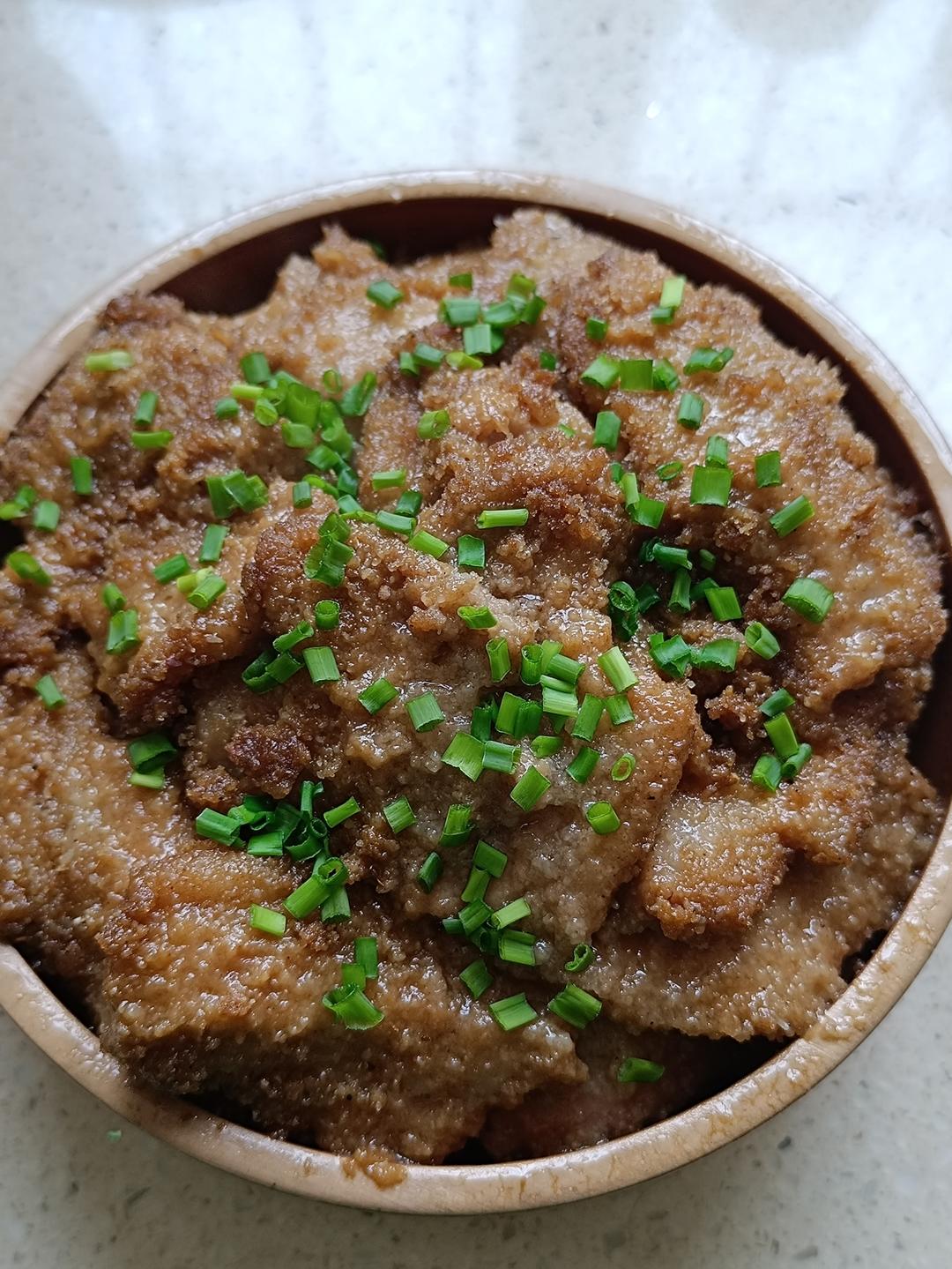 一定要吃的粉蒸鸭肉