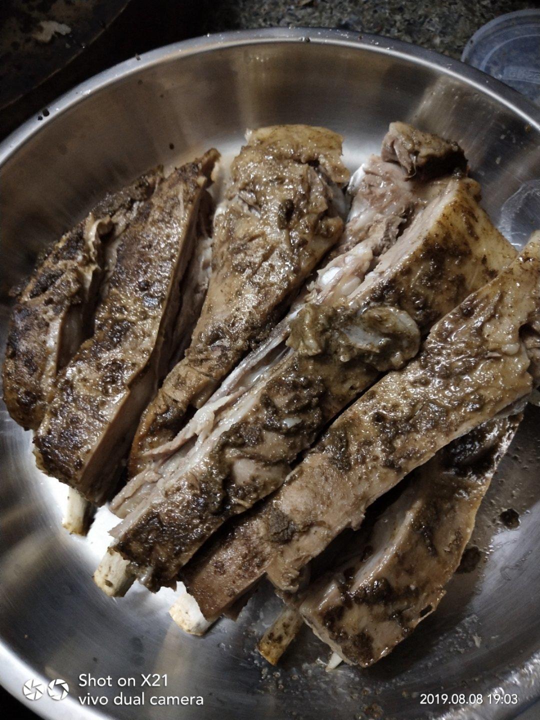 孜然烤羊排