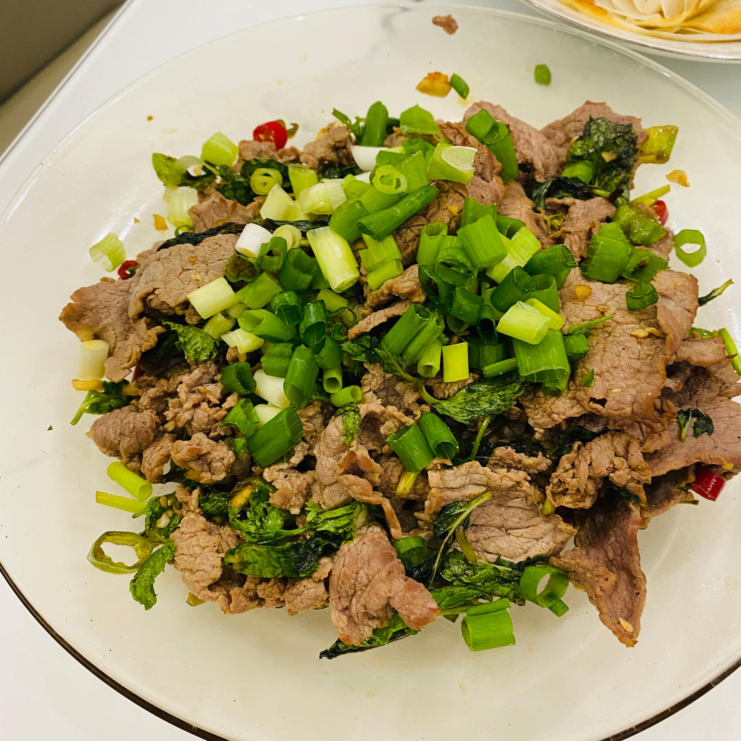 薄荷拌牛肉