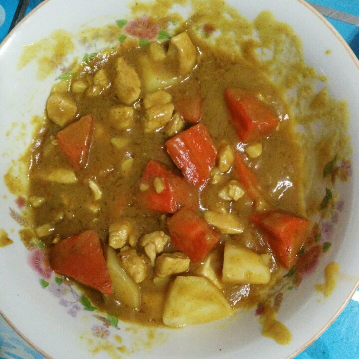 咖喱土豆鸡肉