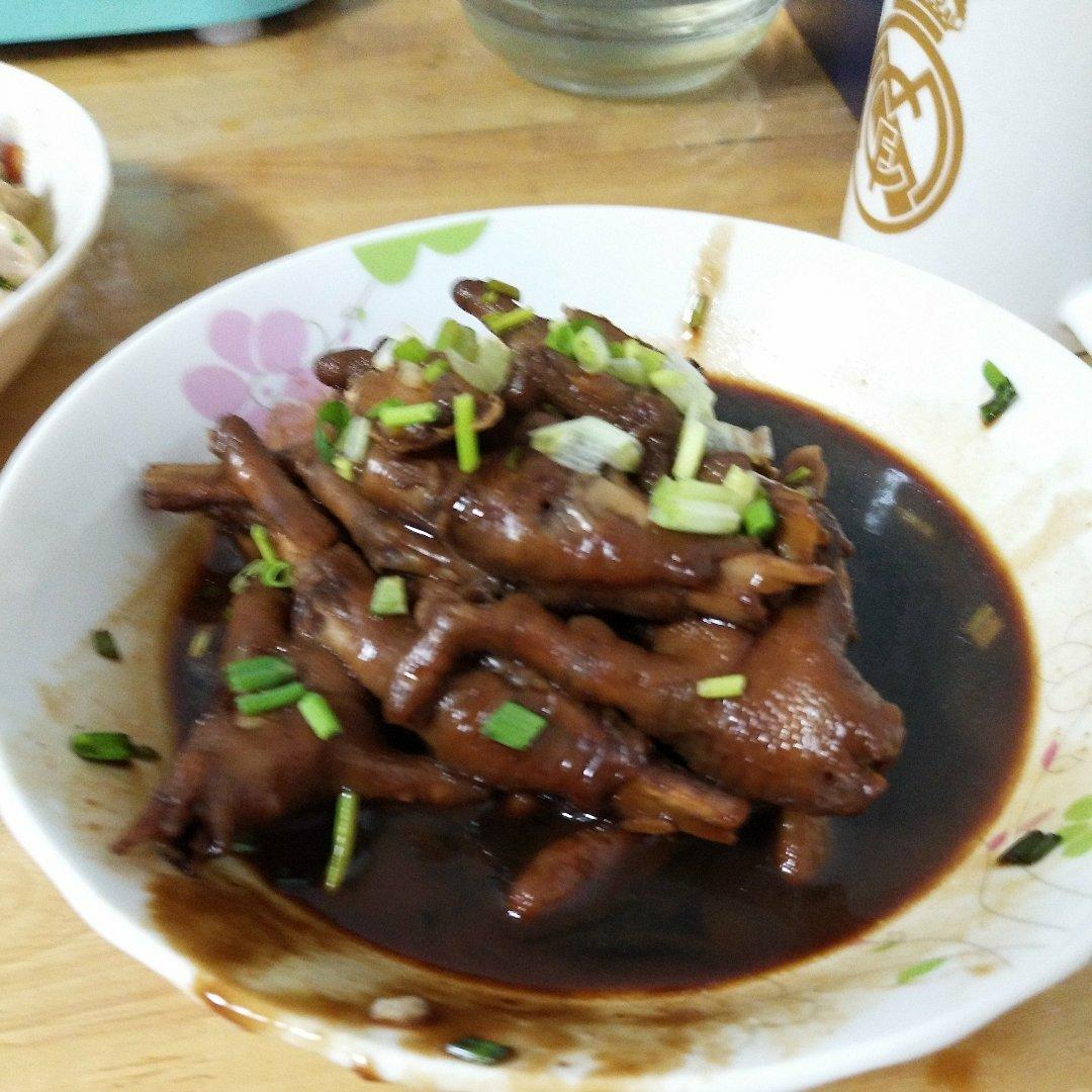 秘制红烧鸡爪