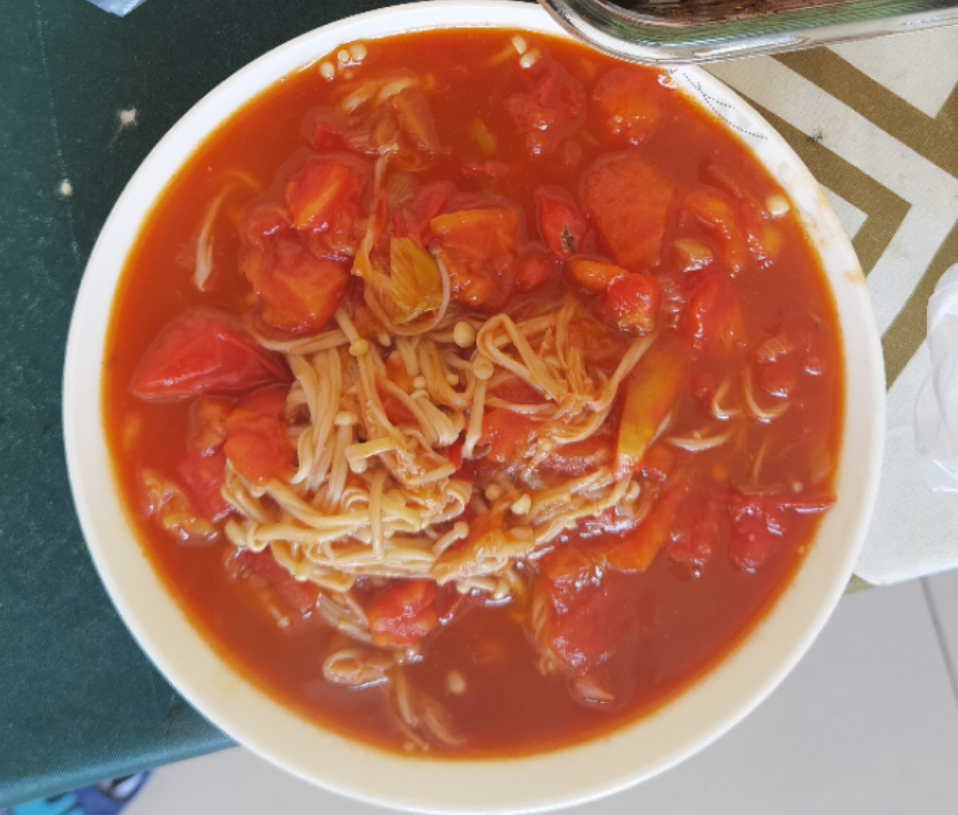 低脂低卡～营养又下饭的番茄金针菇