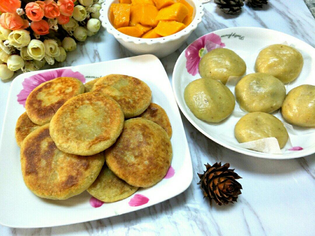 香甜板栗饼