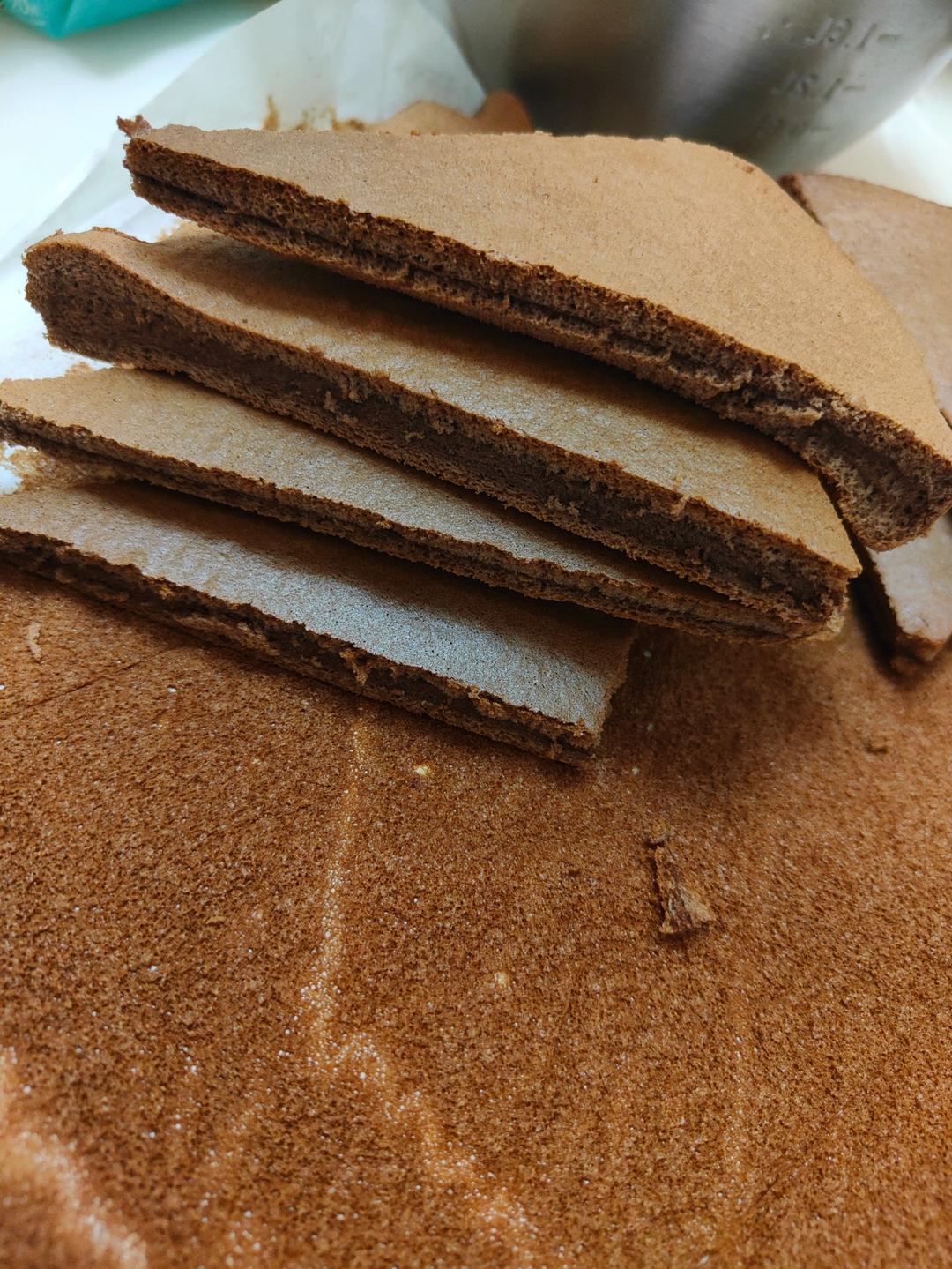 可可绵密三明治