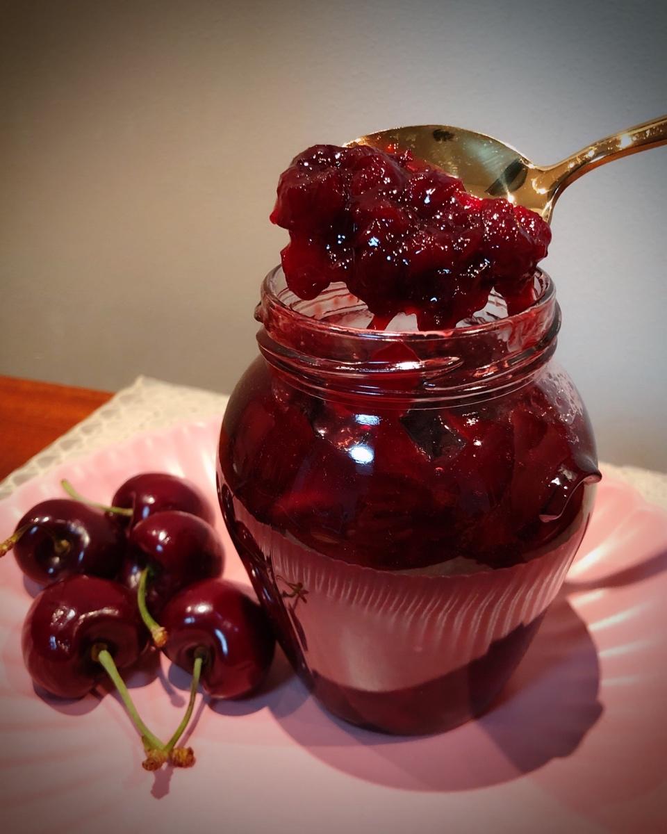 自制无添加樱桃果酱