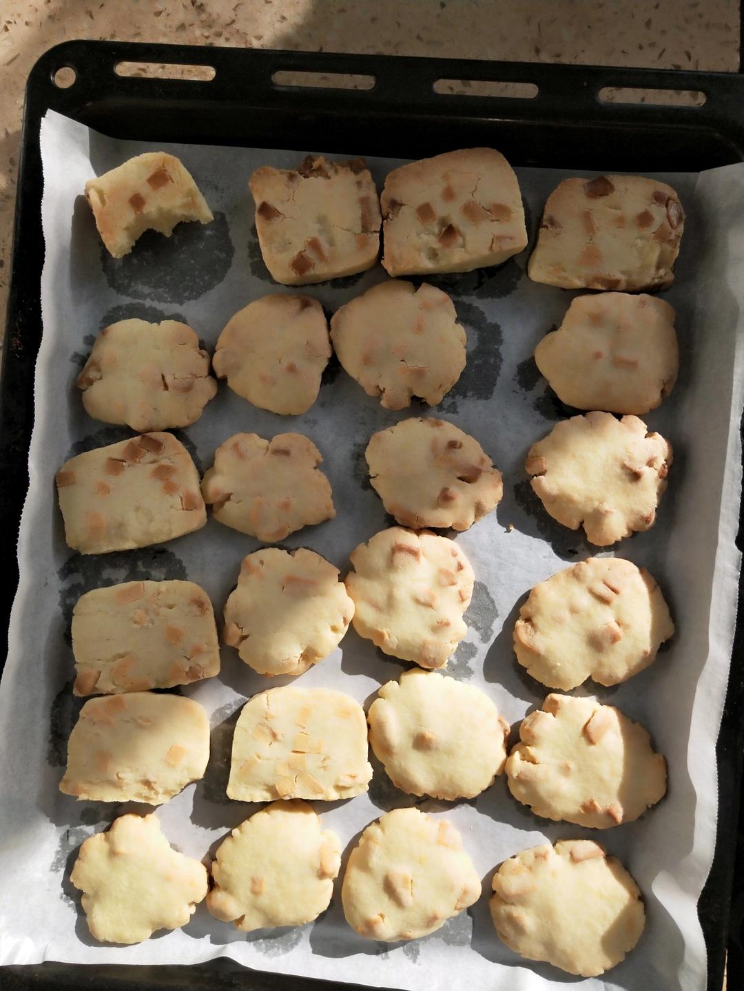 蔓越莓饼干——少油少糖中筋面粉