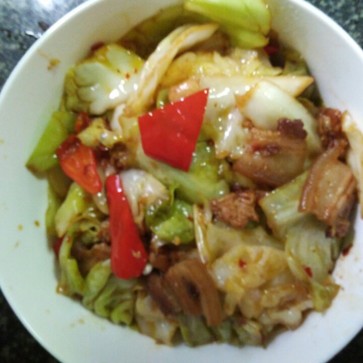家常菜手撕干锅包菜