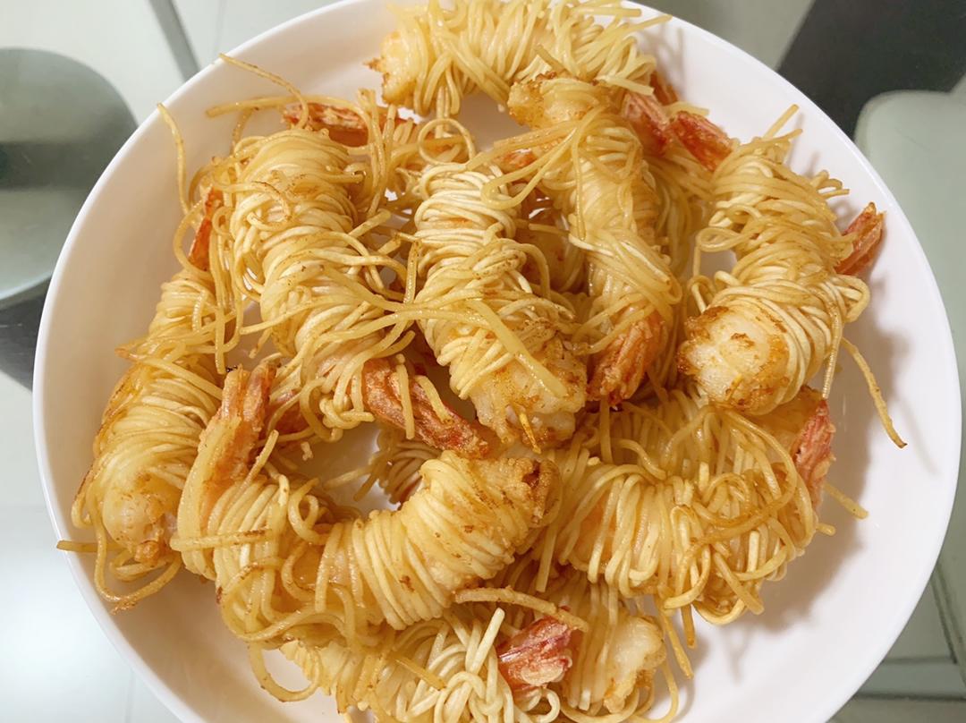 高颜值自制千丝万缕虾