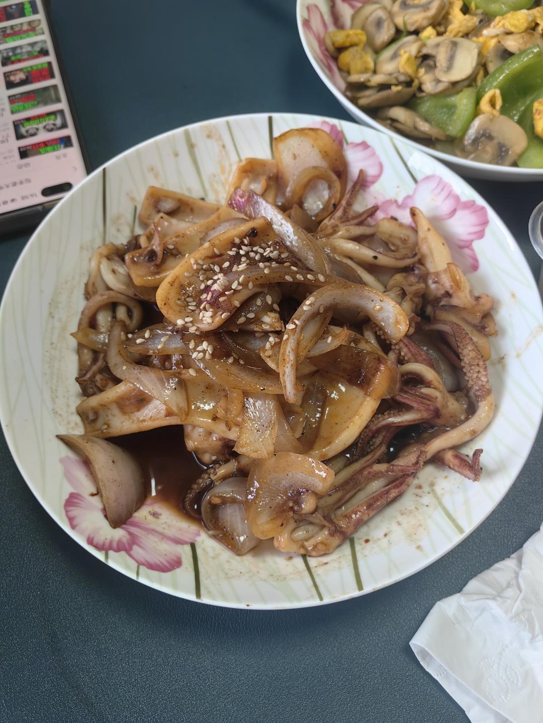 爆炒香辣鱿鱼