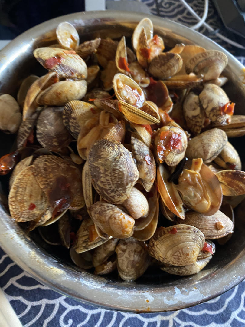 辣炒花蛤