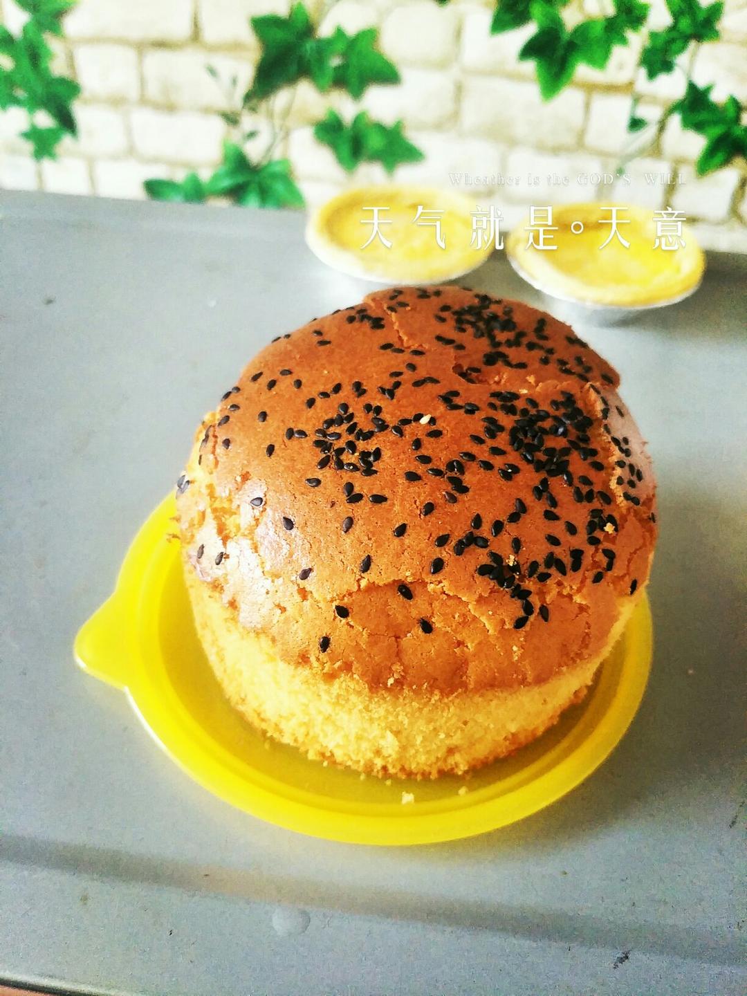 童年记忆鸡蛋糕--【老式蜂蜜脆皮蛋糕】