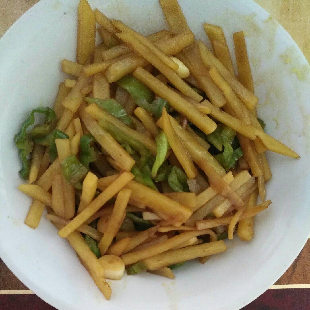 青椒土豆丝