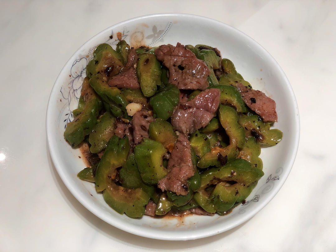 凉瓜炒牛肉