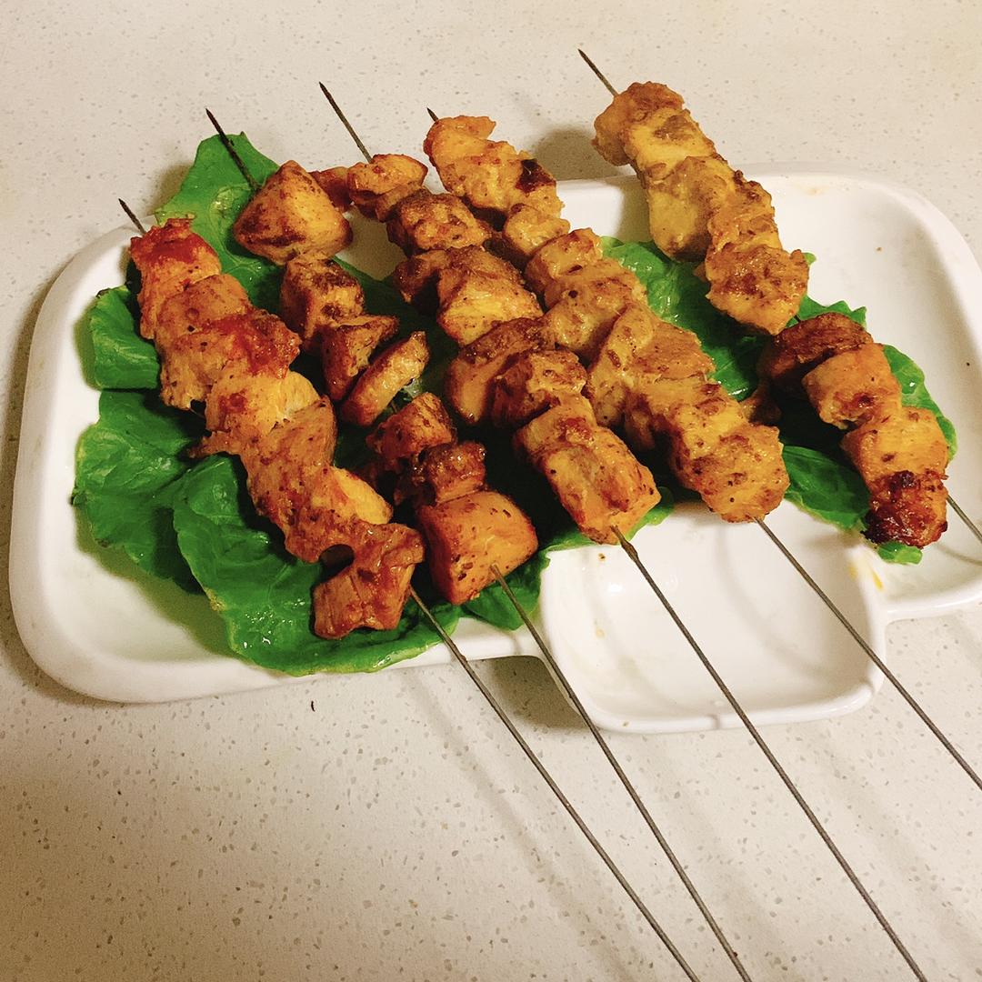 【新疆烤鸡肉串图片】猫德芙_下厨房