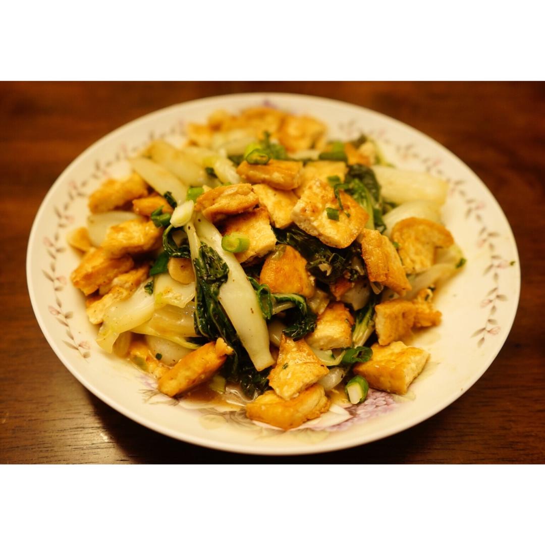 青菜豆腐