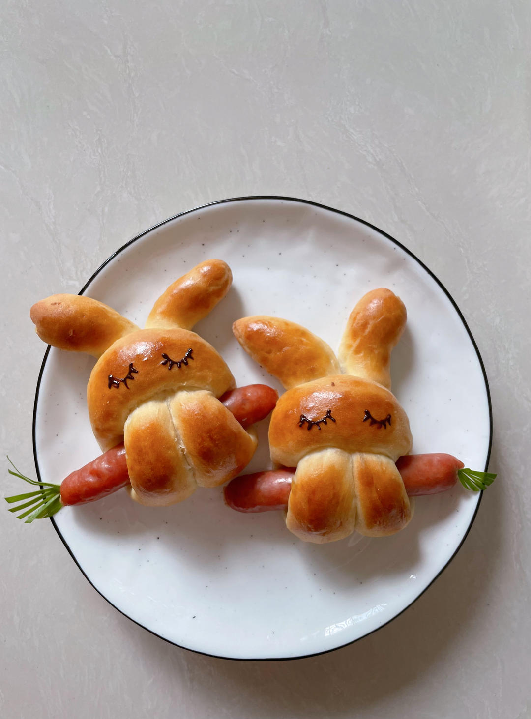 小兔子热狗面包（视频版）