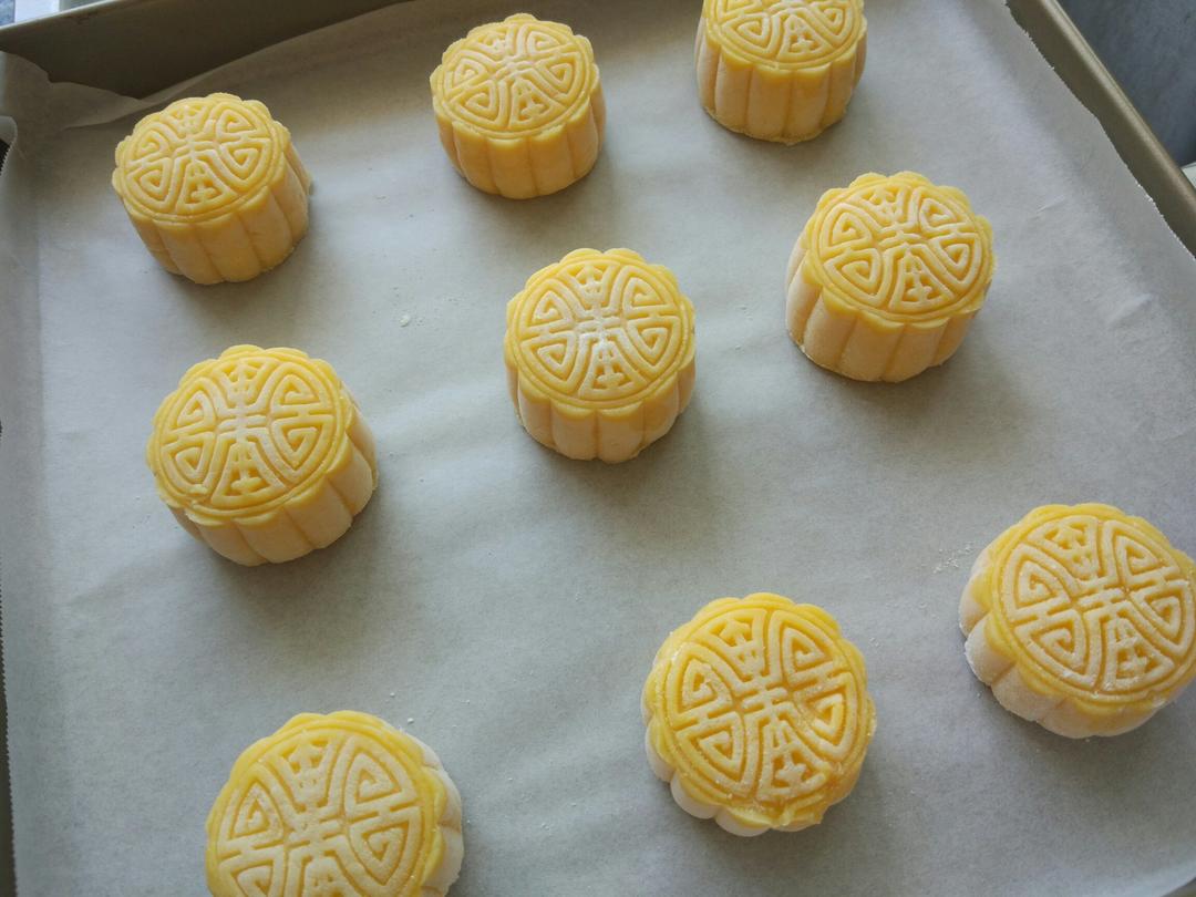 【流心奶黄月饼】 保证成功的流沙般内陷 中秋必备装逼圣品