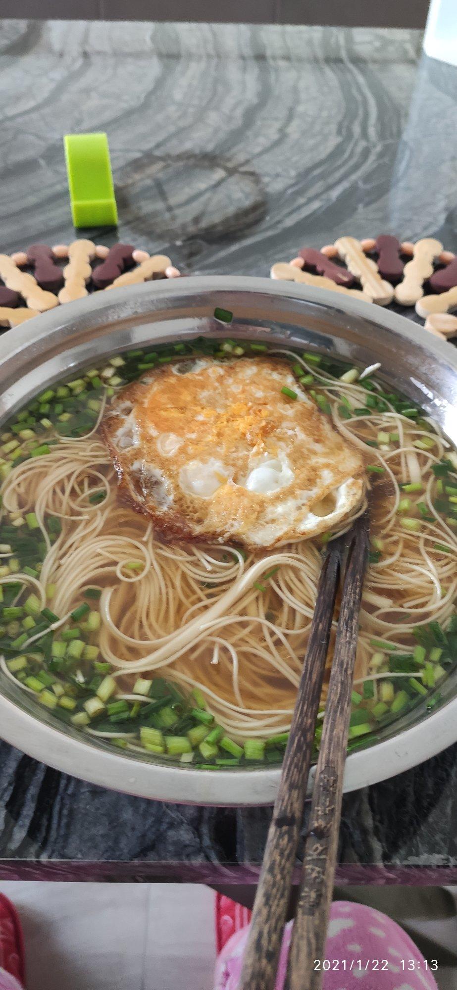 葱油清汤面