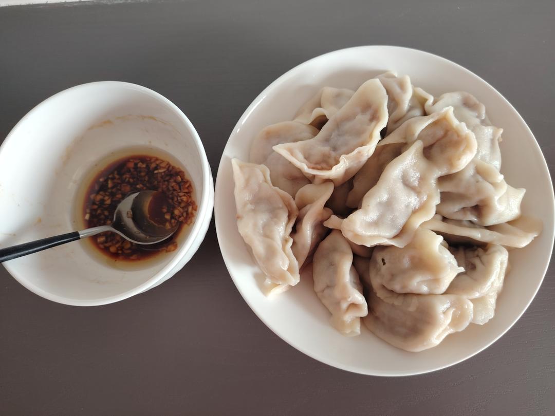 鸡汁猪肉茴香饺子