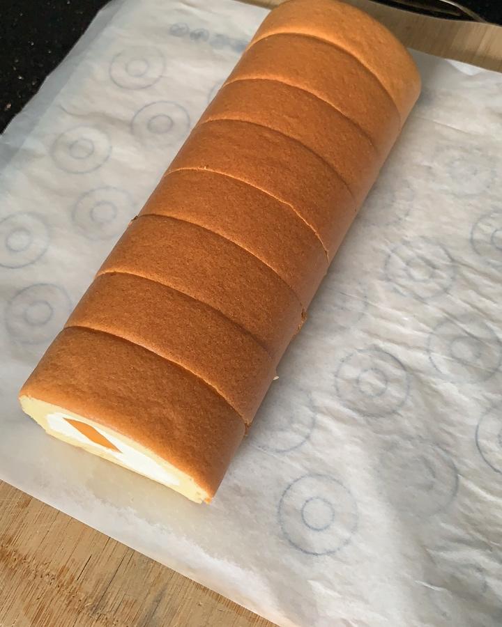 戚风可可蛋糕卷