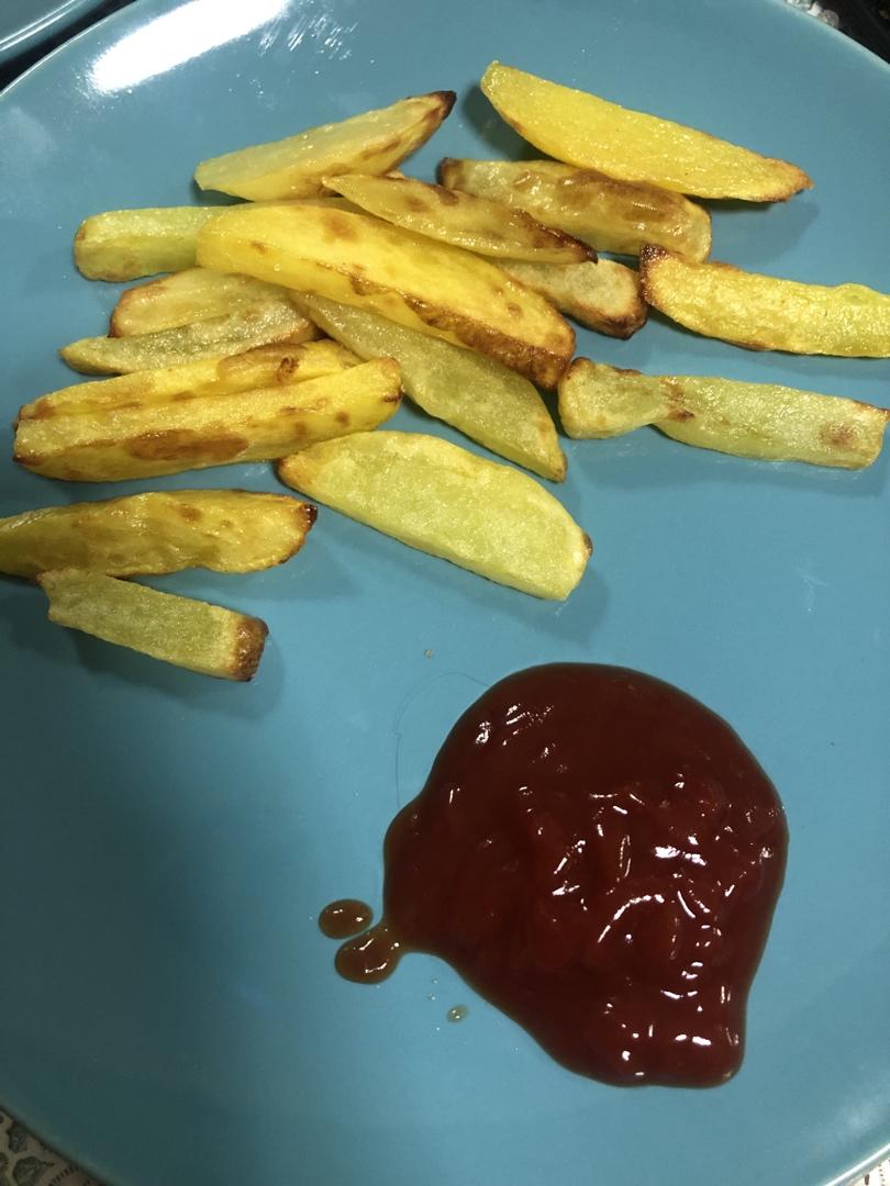 炸薯条的两种做法（空气炸锅）