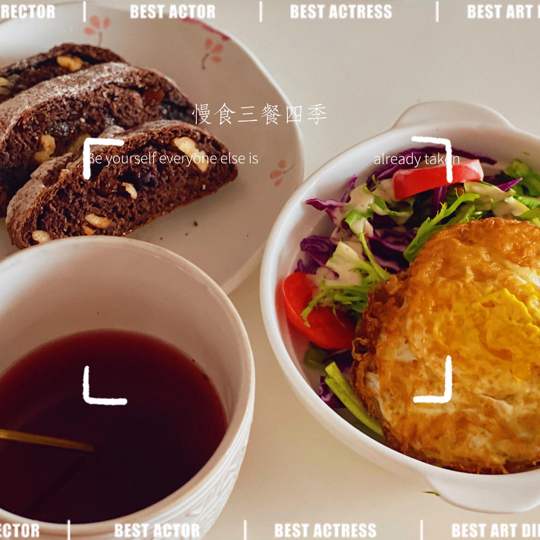 【减脂餐】爆浆全麦巧克力🍫蓝莓欧包～无糖无油版