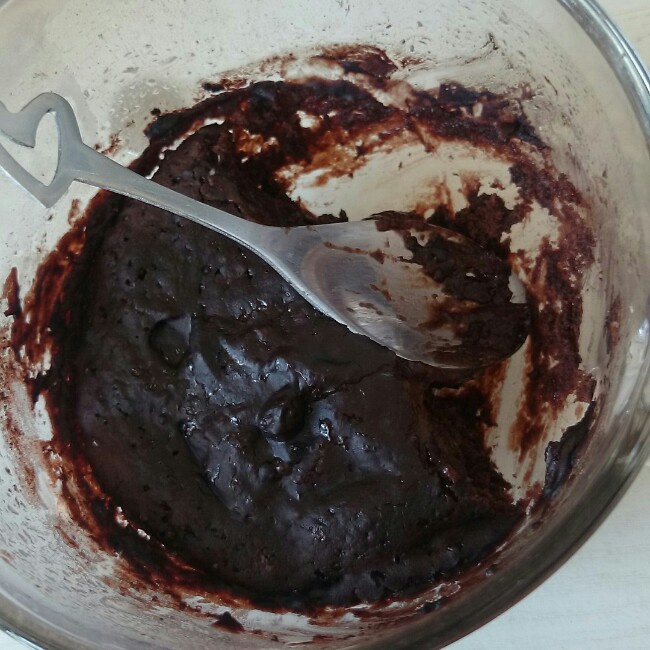1分钟微波炉巧克力蛋糕
