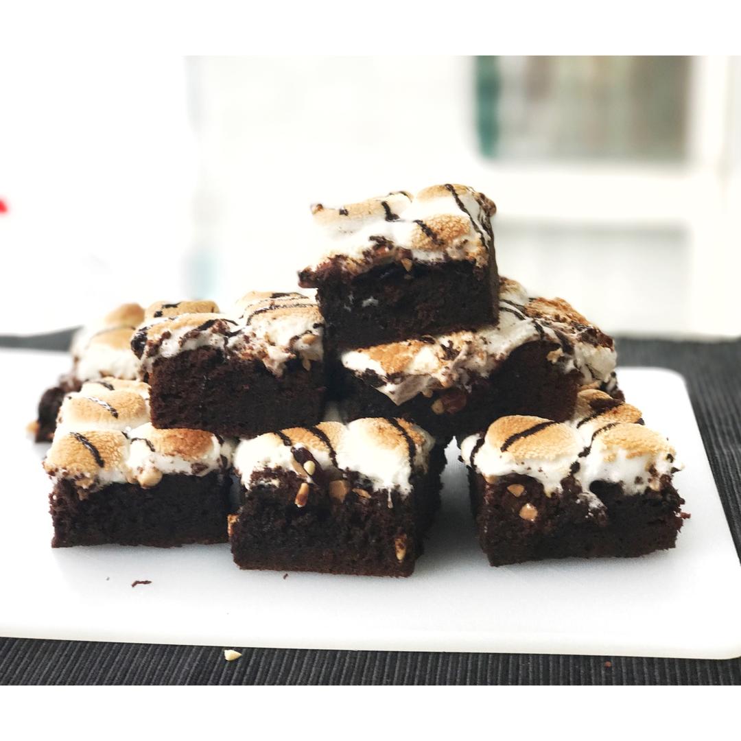 棉花糖布朗尼 Marshmallow Brownies