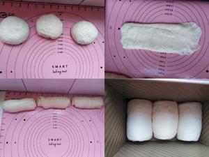 省时、省料、直接法松软吐司（适合新手及烘焙坊）的做法 步骤6