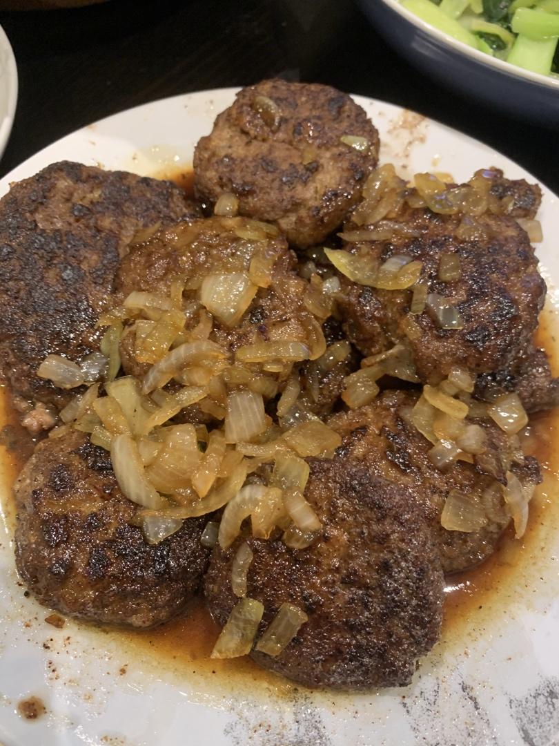 日式汉堡肉