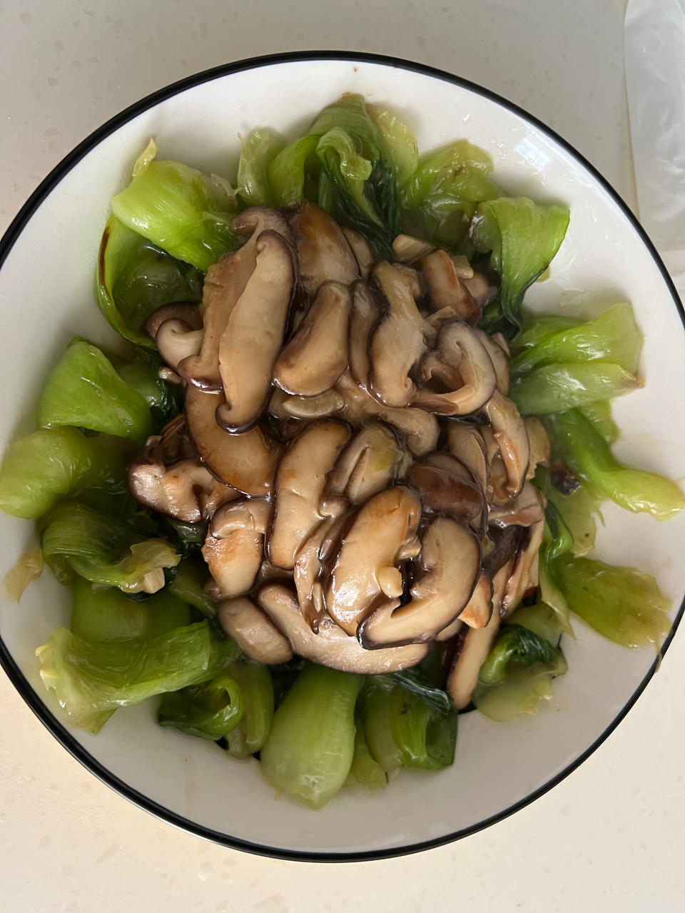 香菇油菜（简单快手）