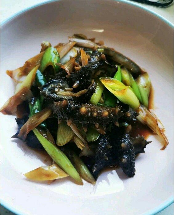 哲哲扣做的葱爆海参最正宗的做法