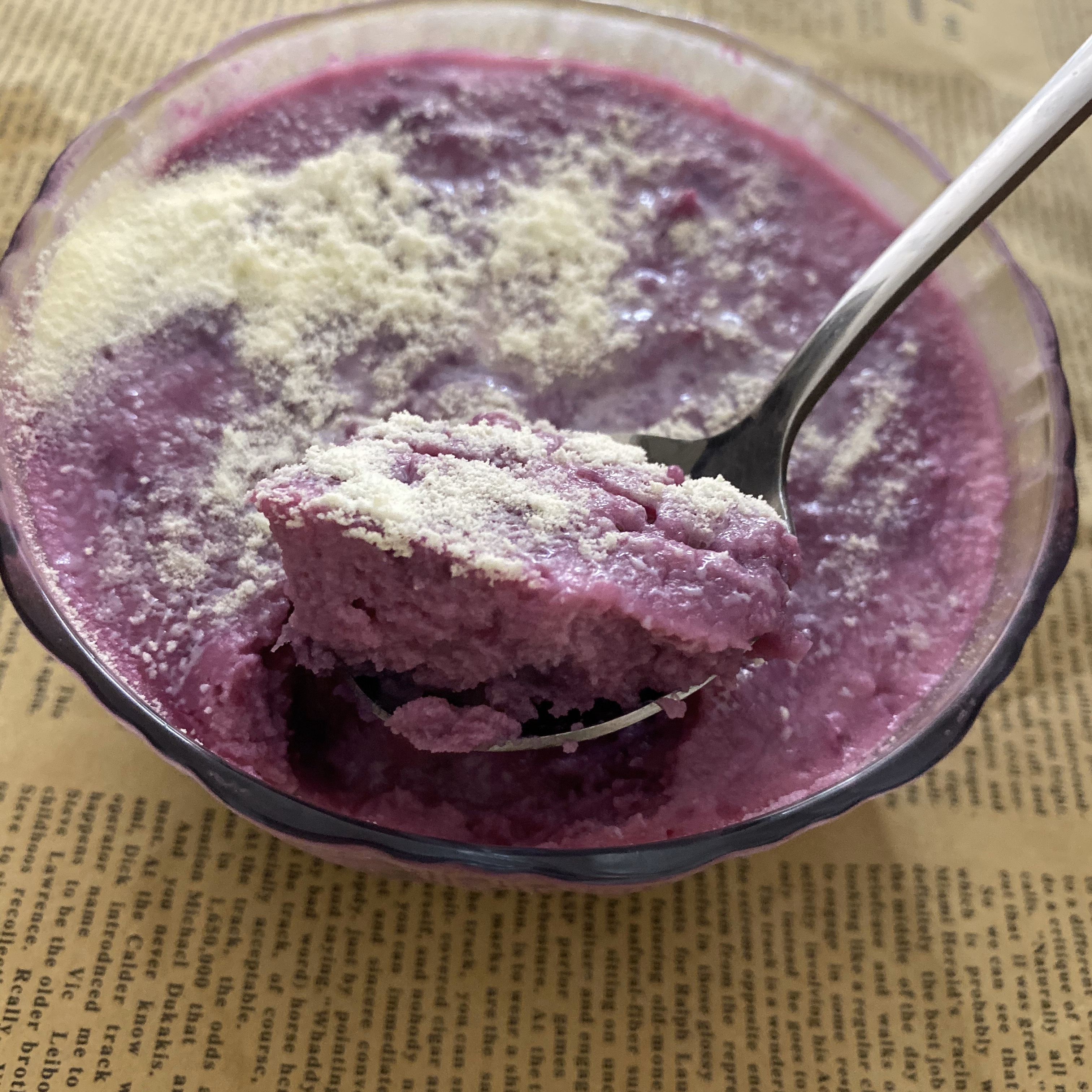 减脂紫薯酸奶煲的做法