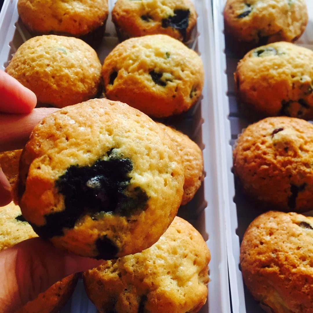 蓝莓玛芬蛋糕 Blueberry Muffin