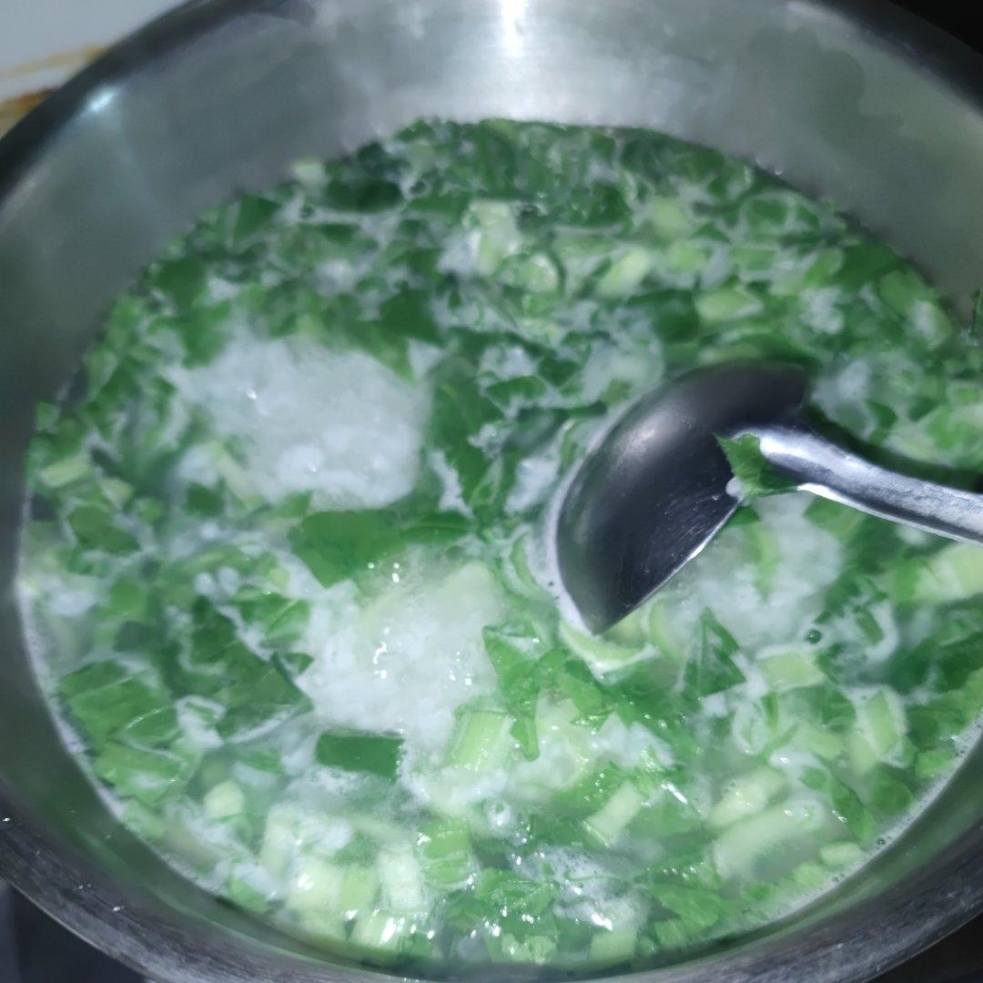 青菜粥