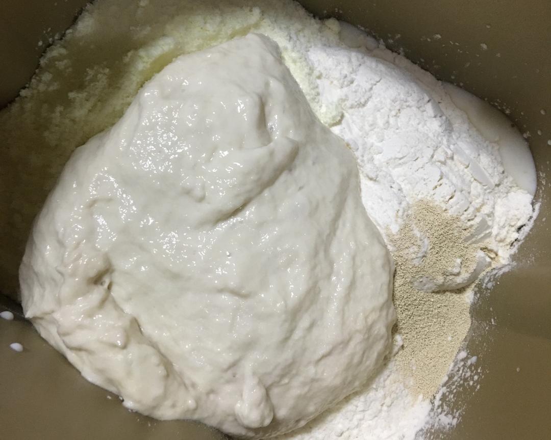 纯奶手撕吐司的做法 步骤1