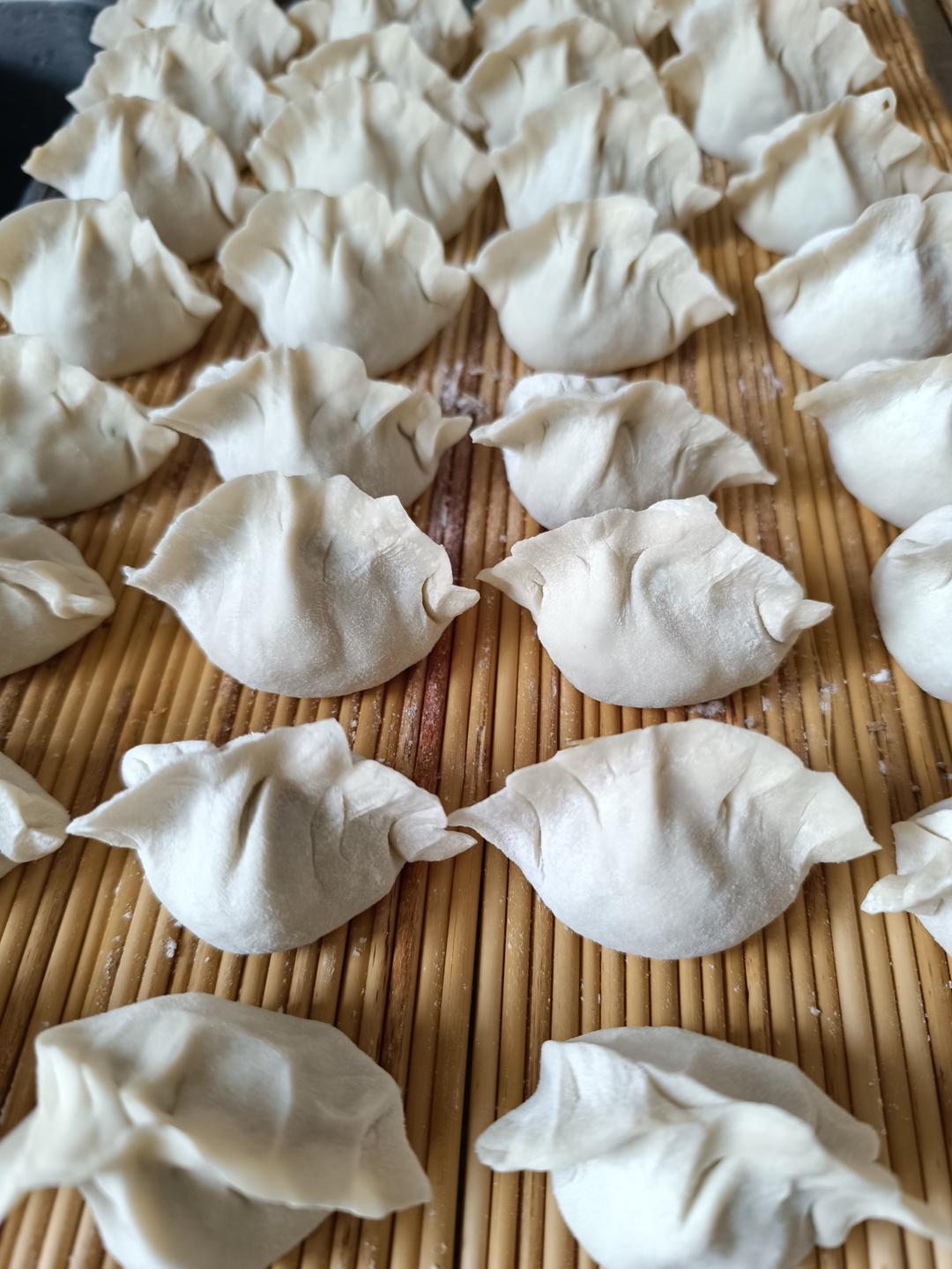 包饺子（内附饺子包法视频和煎饺做法以及白菜猪肉馅，黄瓜虾仁馅，韭菜鸡蛋木耳虾仁馅，小白菜木耳猪肉虾仁馅 鱼馅等调制方法）