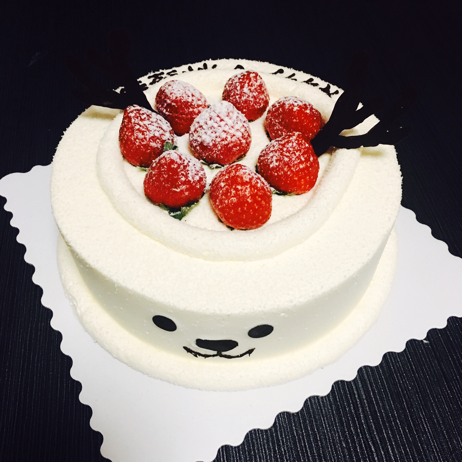 圣诞节-萌萌哒小麋鹿蛋糕