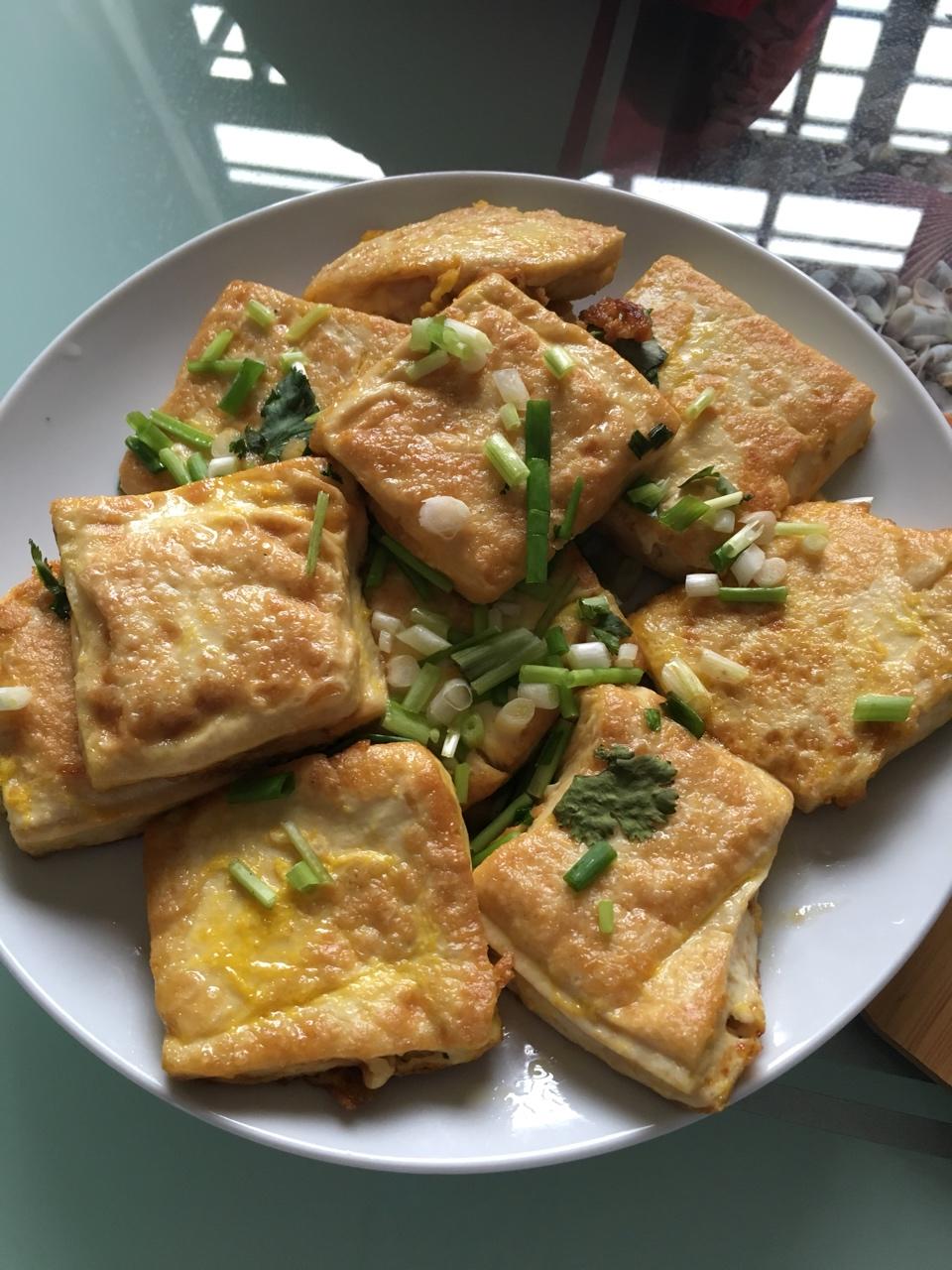 手机用户3373ajru做的鸡蛋煎豆腐