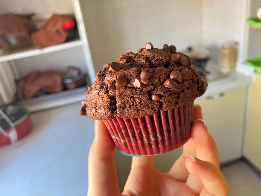 【巧克力蘑菇头麦芬】星巴克同款