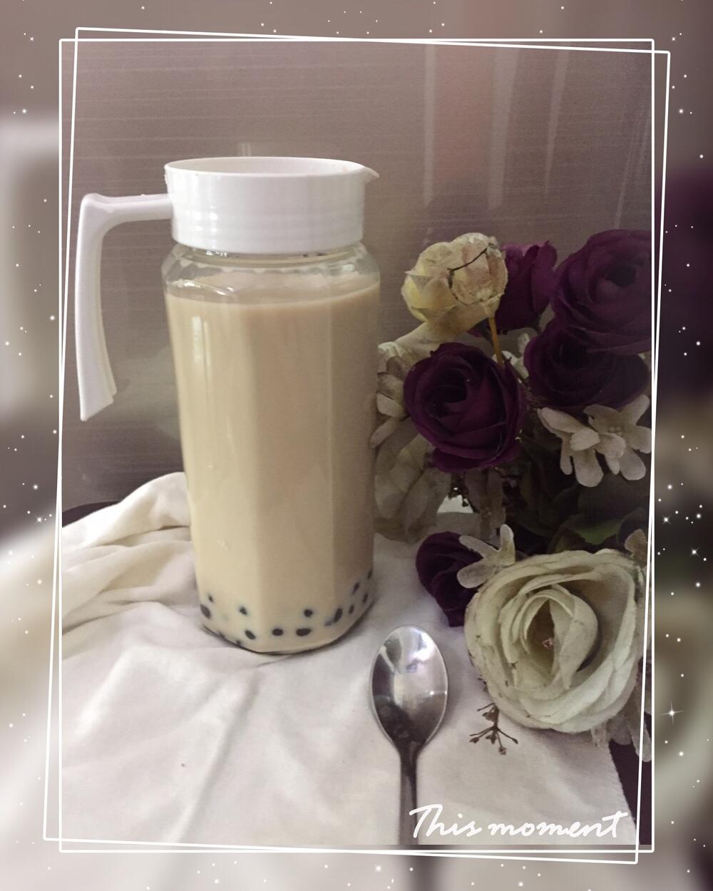 coffee兰做的自己做一杯真正好喝的奶茶珍珠奶茶