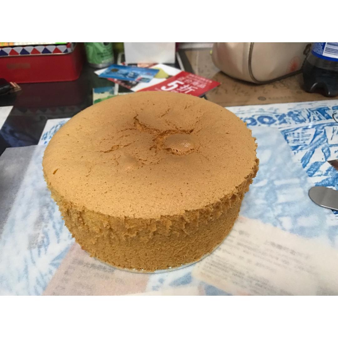 6寸戚风蛋糕（2蛋）