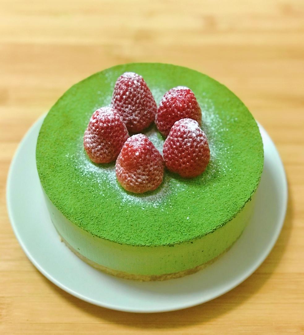 抹茶芝士蛋糕（减糖版）