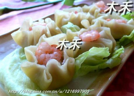 白身鱼芋烧麦的做法