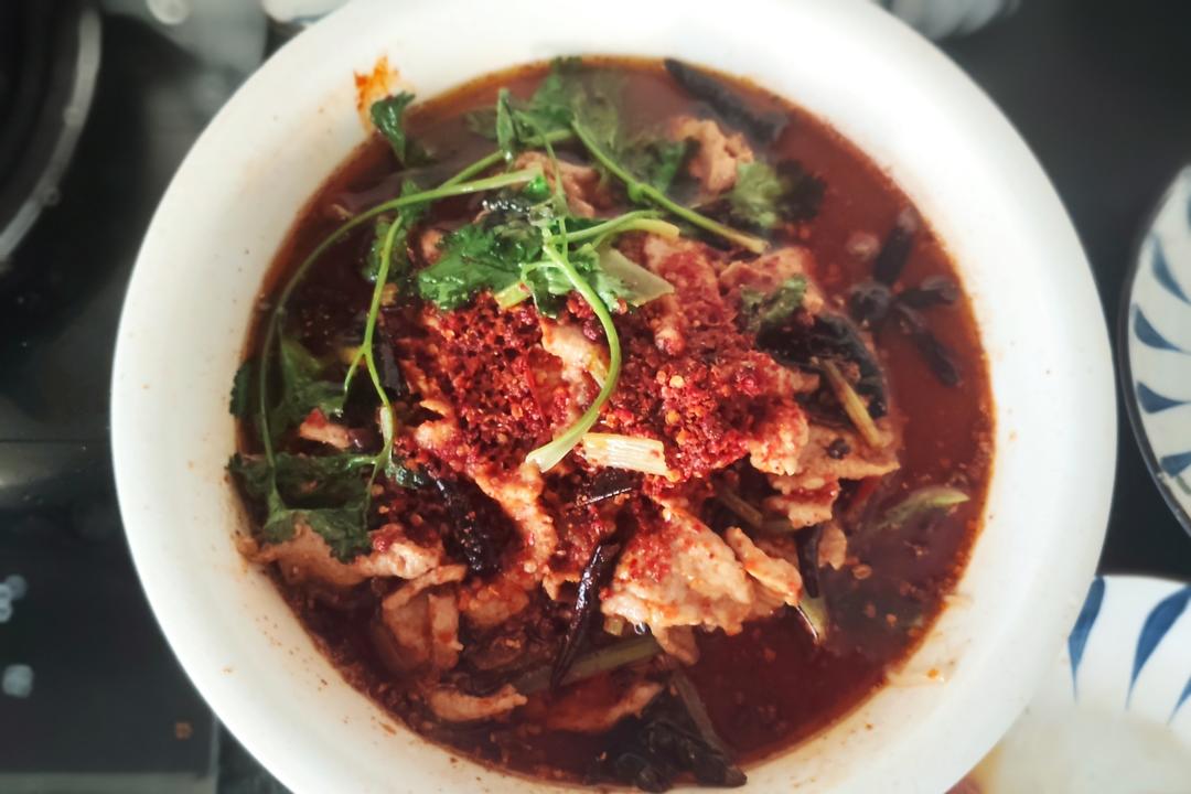 馋嘴的水煮肉片啦