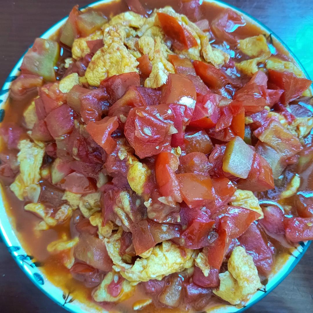 西红柿炒鸡蛋