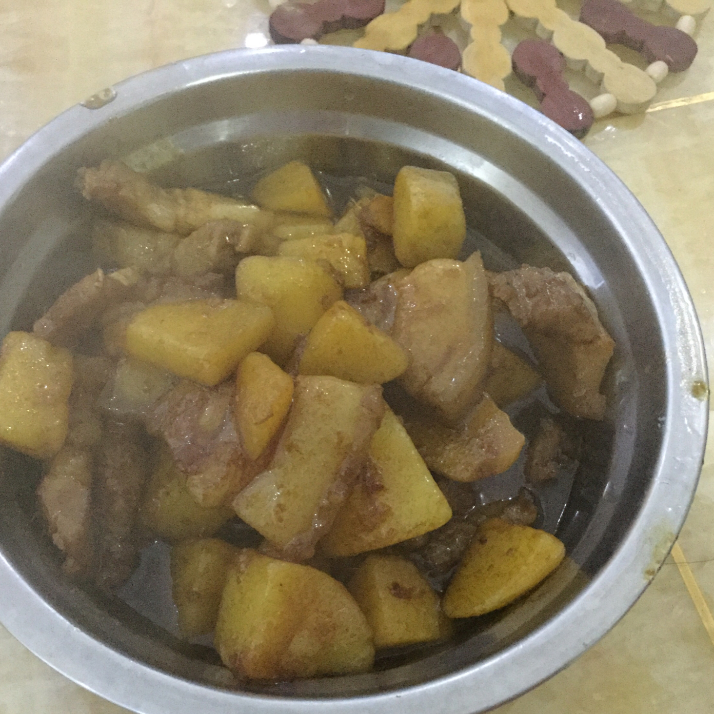 土豆烧肉