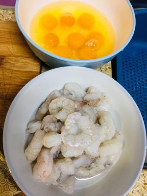 韩式紫菜虾仁鸡蛋饼的做法 步骤3